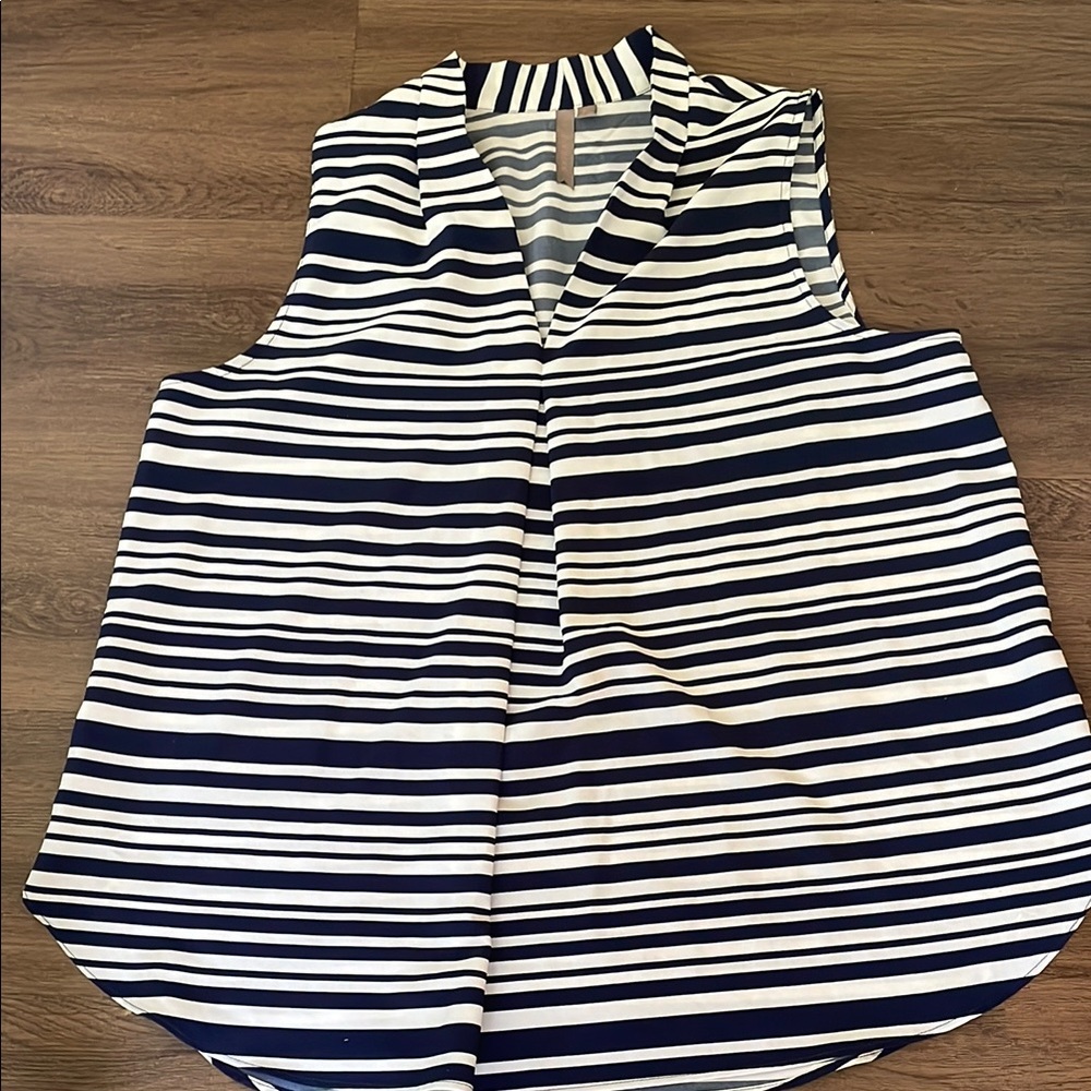 BRINA & EM Women V- Neck Top Size XL